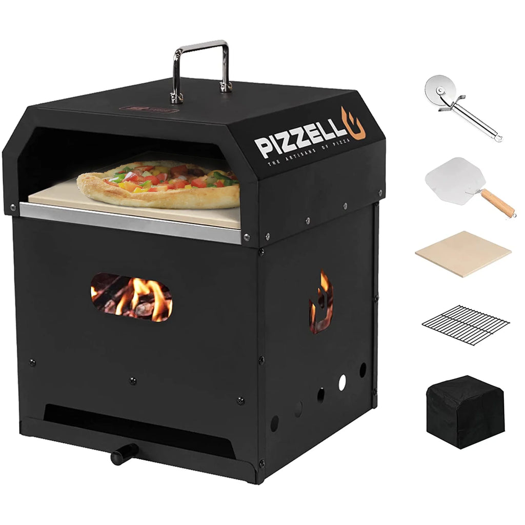 4 in 1 Wood Fired 12 inch Pizza Oven P9178