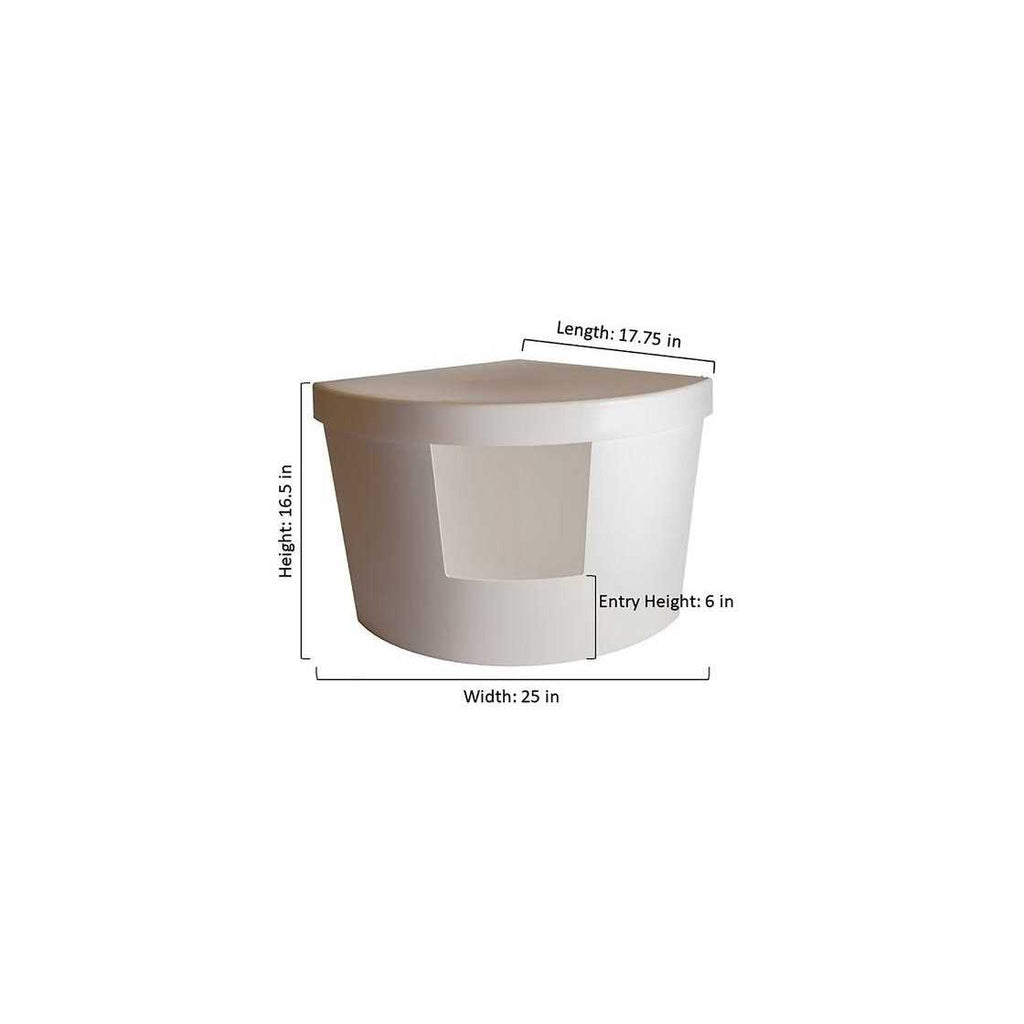 Enclosed Plastic Litter Box J334133