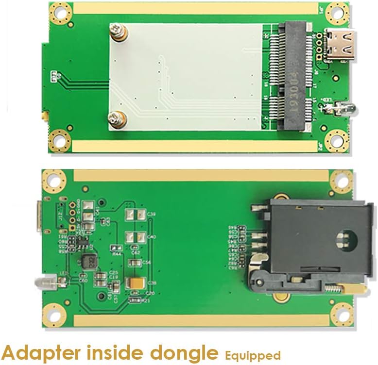 4G LTE Mini PCIe to USB Adapter with SIM Card Slot C3314