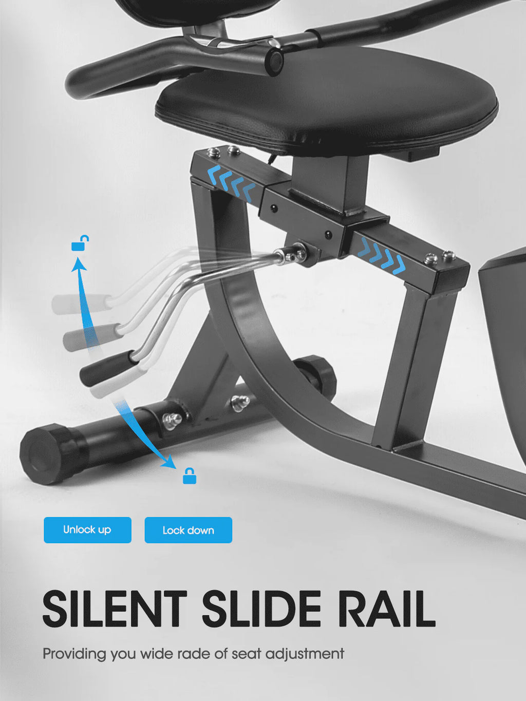 Recumbent Exercise Bike with Tablet Holder N888263