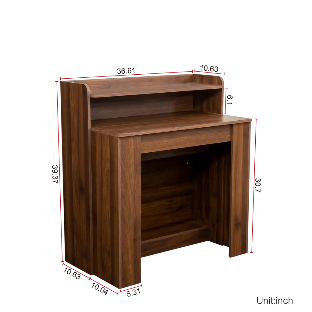 Extendable Dining Table with Storage B970340