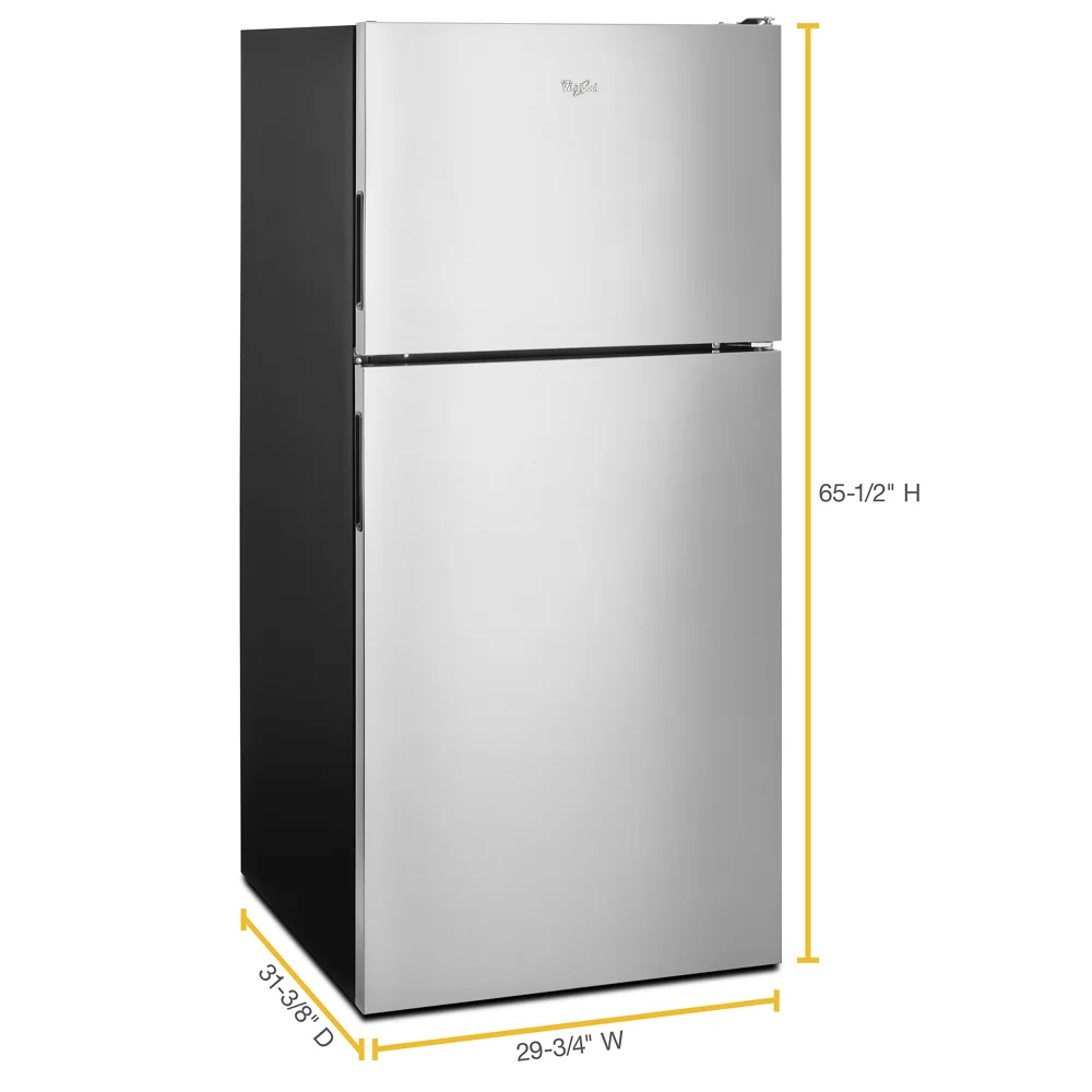 18 Cu. Ft. Stainless Steel Top Freezer Refrigerator O607394