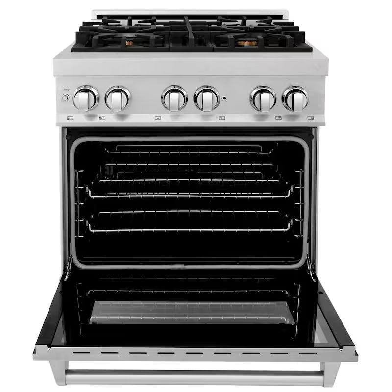 4 Burner Dual Fuel Range with Griddle R474