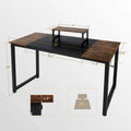 Computer Desk with Monitor Stand O6730