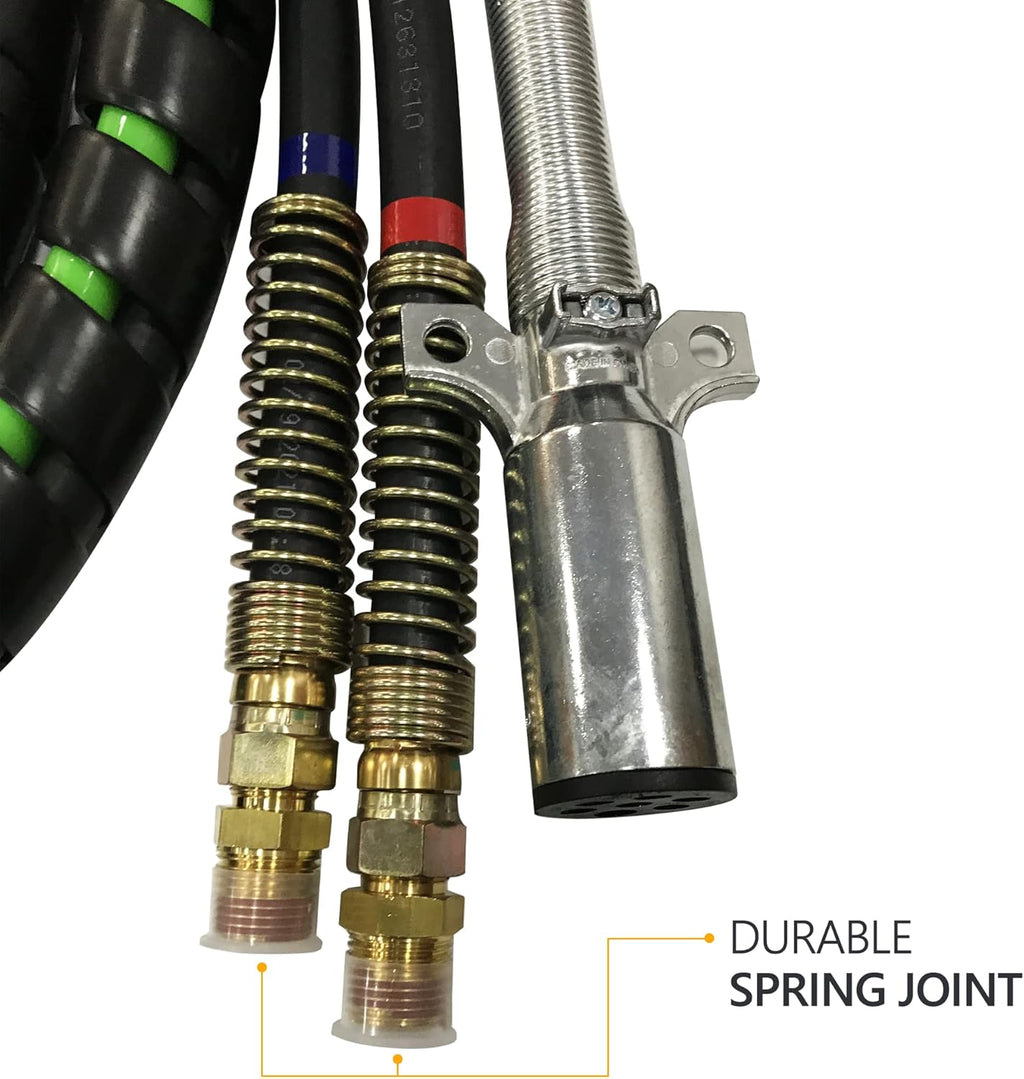 Green ABS Air Brake Lines 15 Ft F22401
