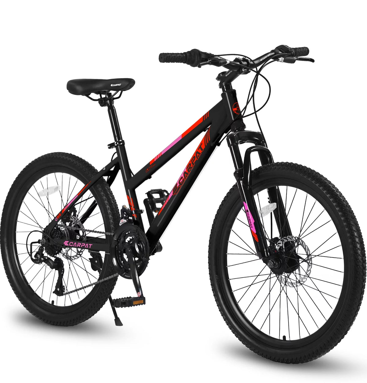 24 inch Kids Mountain Bike with Disc Brakes & 21 Speed U600993