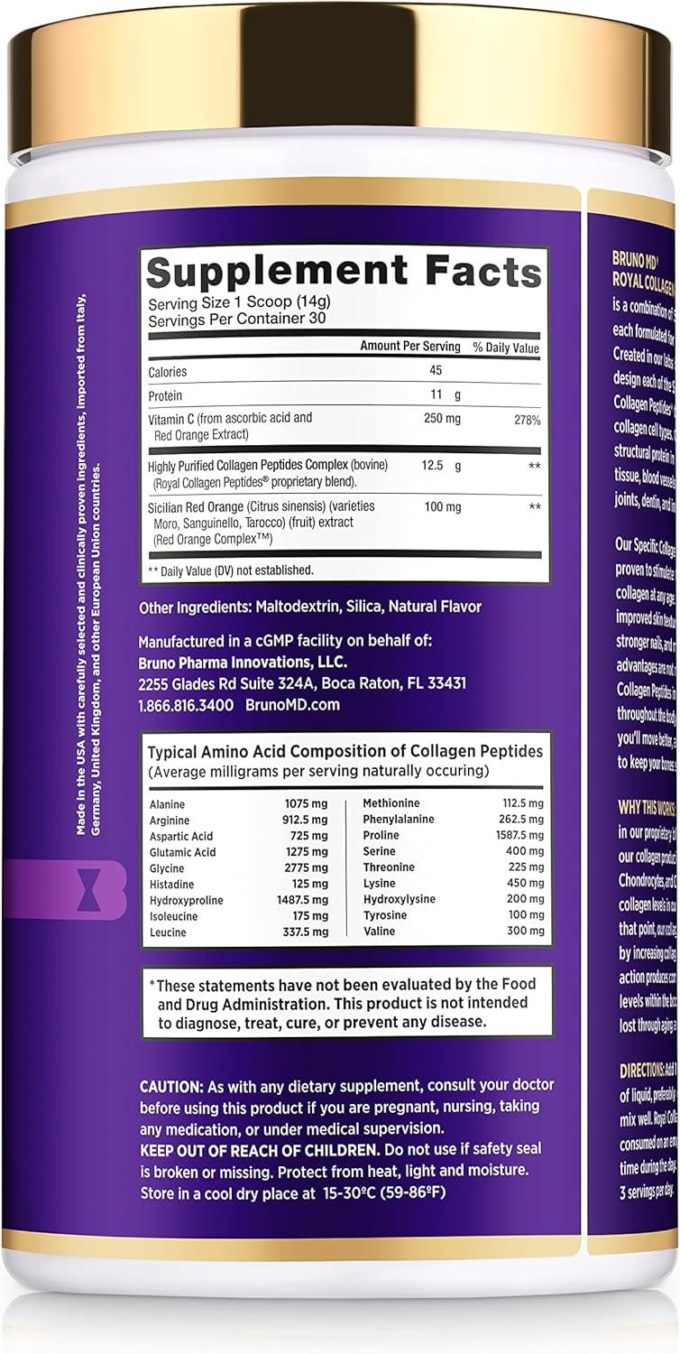 Collagen Peptides Dietary Supplement Pack of 2 S1168