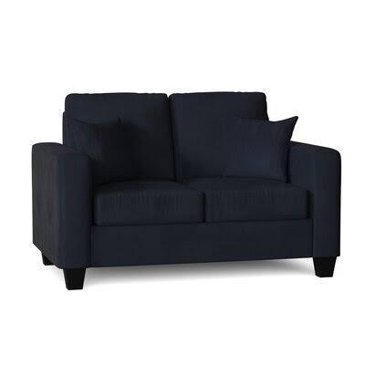 59.5x22 Square Arm Loveseat G120