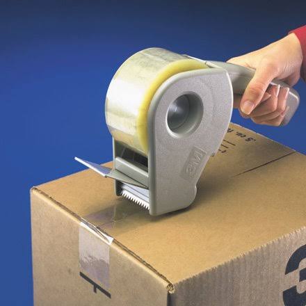 Tan 3 inch x 55 yds 1.9 Mil Sealing Tape Case of 24 O9307