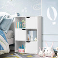 White 6-Cube Storage Organizer Cabinet N549