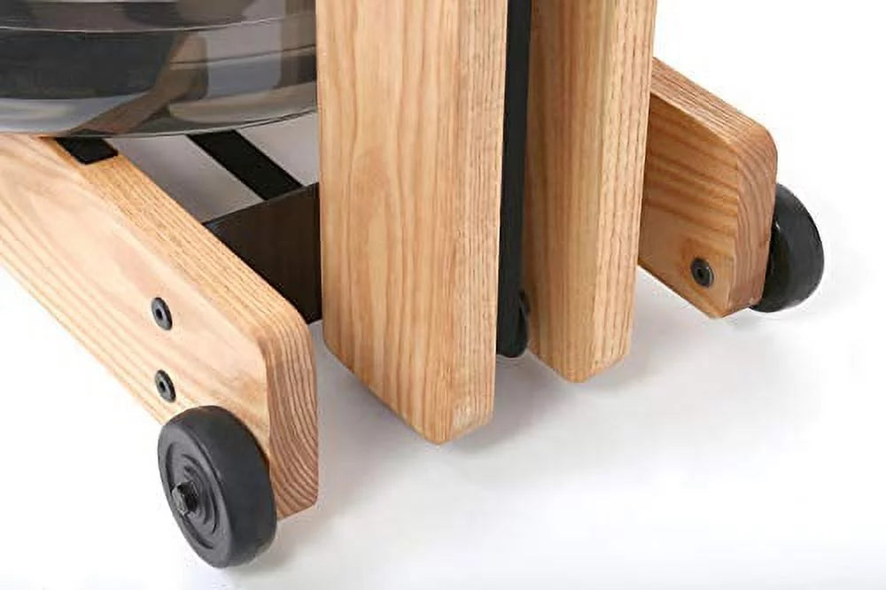 Natural Ash Wood Rowing Machine with S4 Monitor R10444