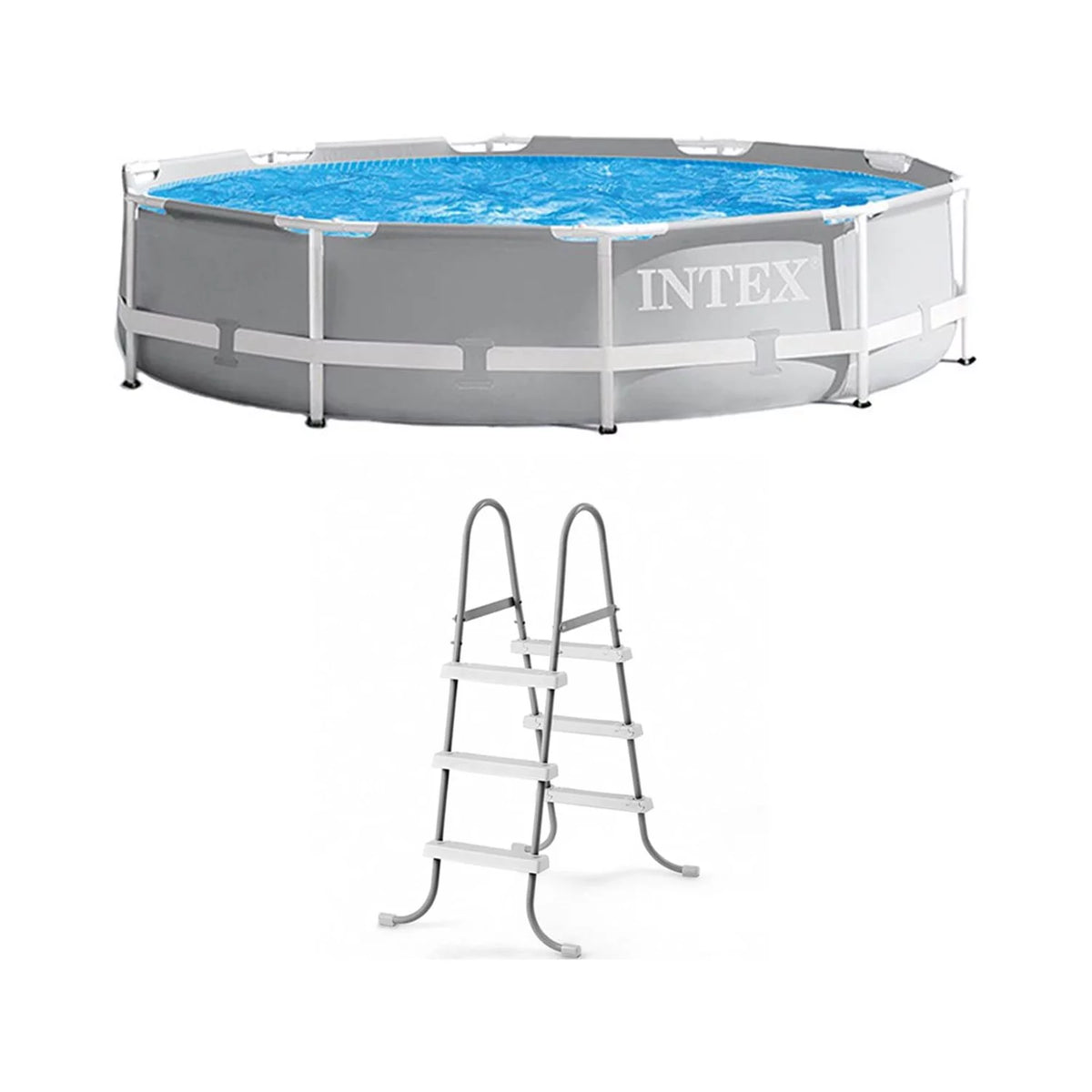 10' x 30 Above Ground Swimming Pool with Filter Pump & Ladder M837509