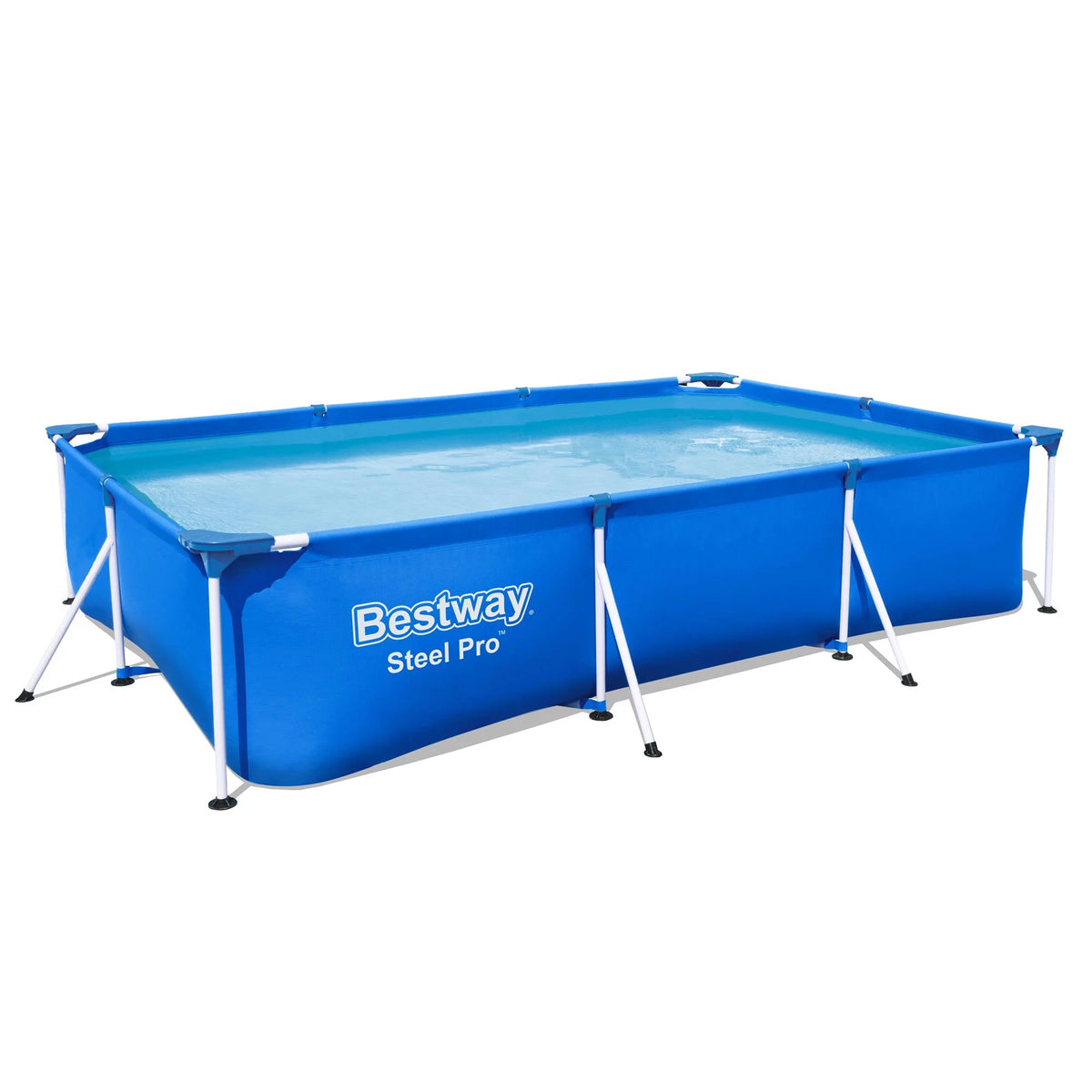 Steel Pro Rectangular Above Ground Swimming Pool Set A560