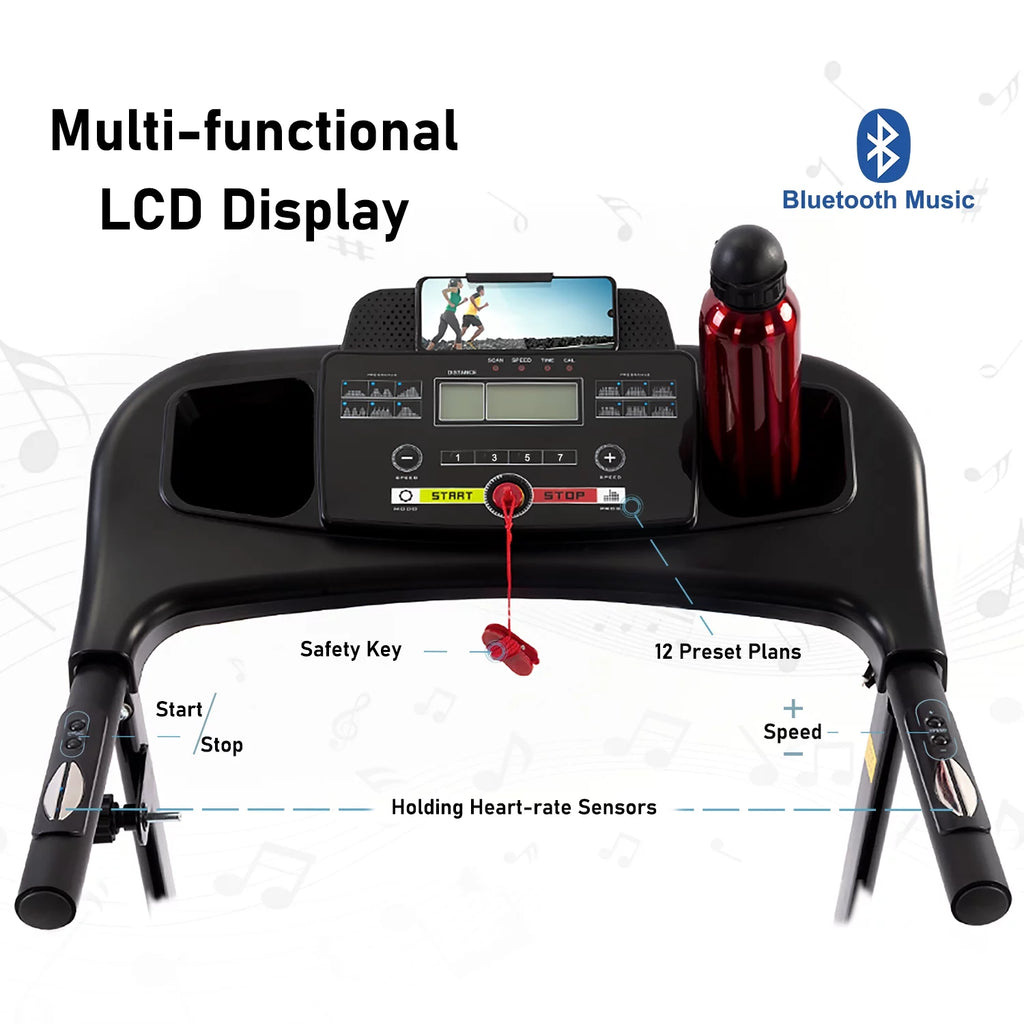 2.5HP Folding Treadmill with Incline N56286