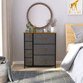 Cool Gray 7 Drawer Fabric Dresser Y232649