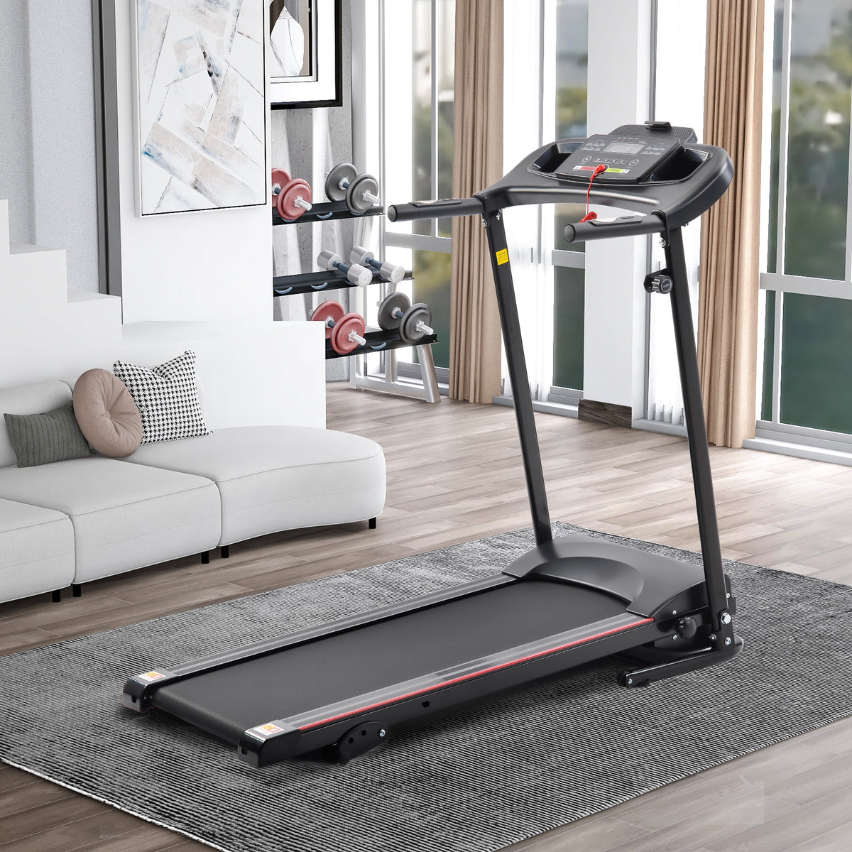 2.5HP Folding Treadmill with Incline N56286