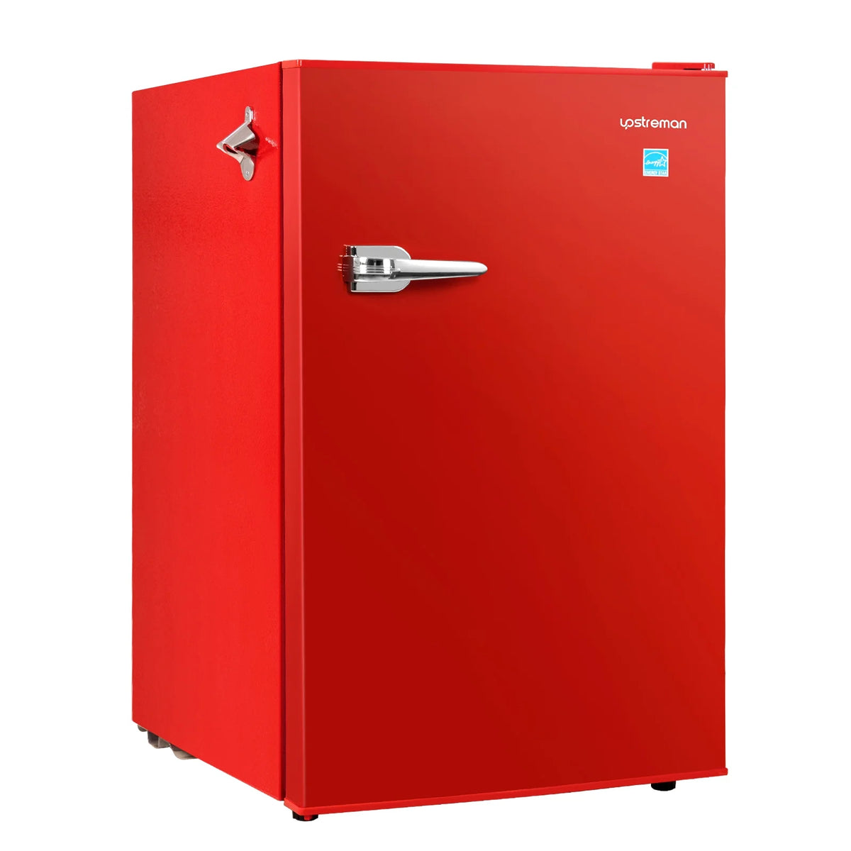 2.5 Cu Ft Retro Compact Refrigerator Mini Fridge with Freezer O939