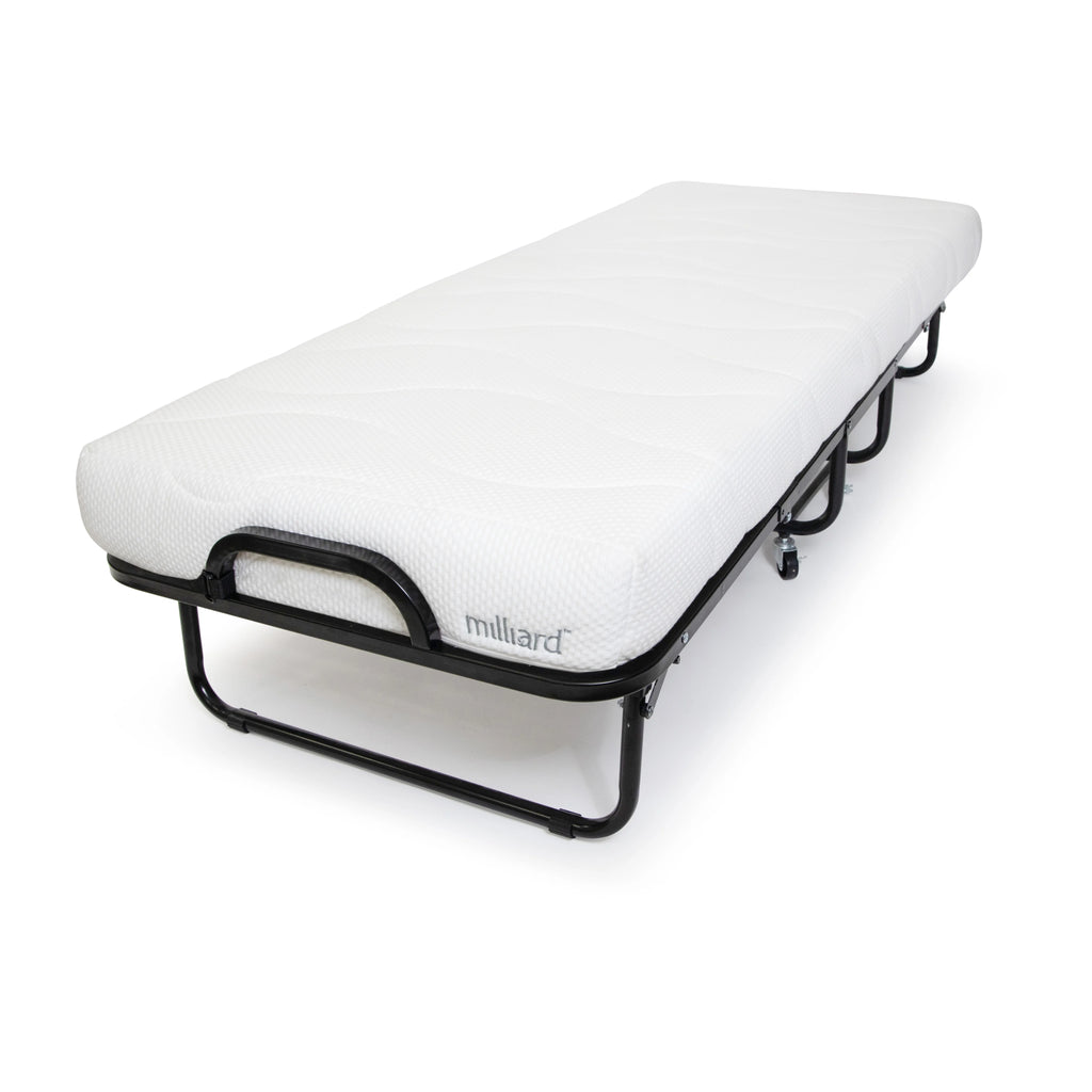 Cot Size Folding Bed with Memory Foam Mattress R683