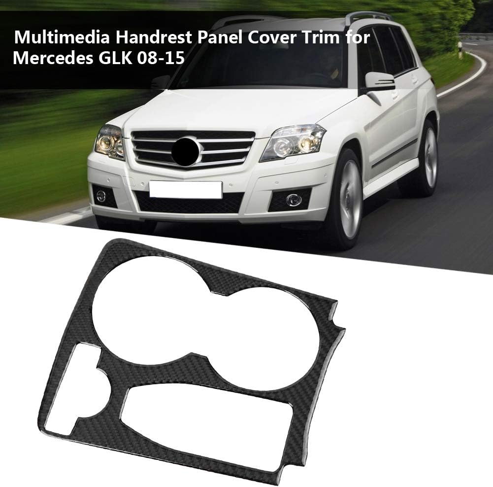 Carbon Fiber Multimedia Handrest Panel Cover Trim C56958