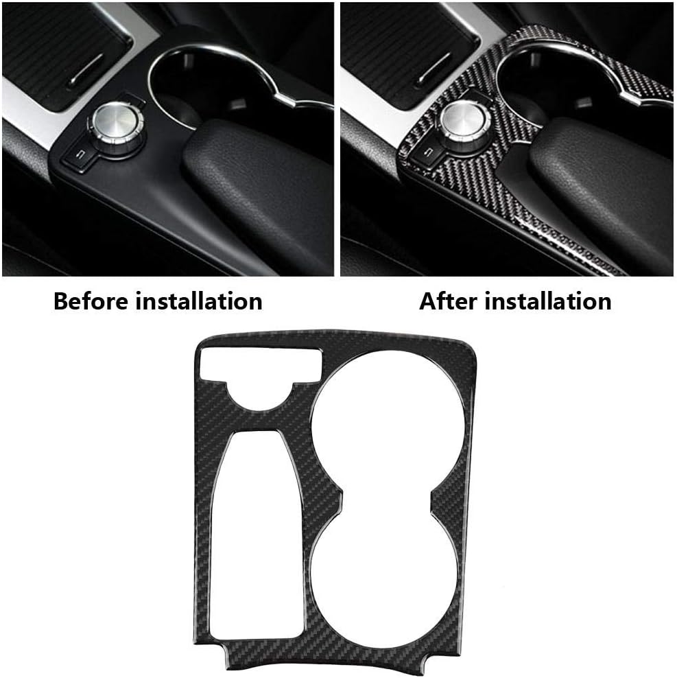Carbon Fiber Multimedia Handrest Panel Cover Trim C56958