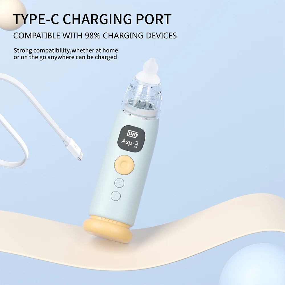 Electric Baby Nasal Aspirator with 3 Suction Levels Q9271