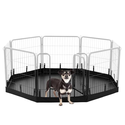 32" H 8 Panels Dog Playpen with Storage Bag F992562