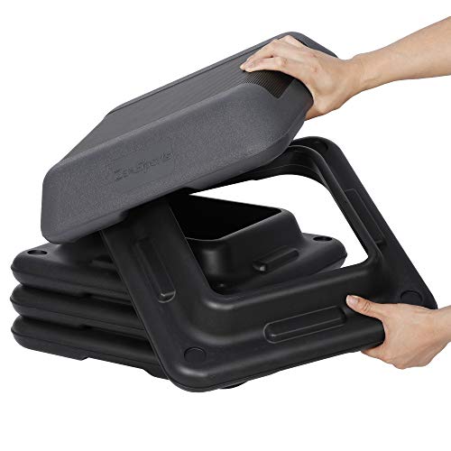 16" x 16" Adjustable Aerobic Stepper Platform with 4 Risers V27924
