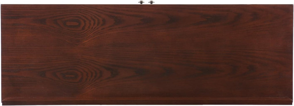Red Washed Sideboard & Curio X27729