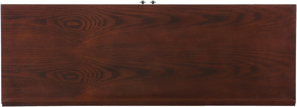 Red Washed Sideboard & Curio X27729
