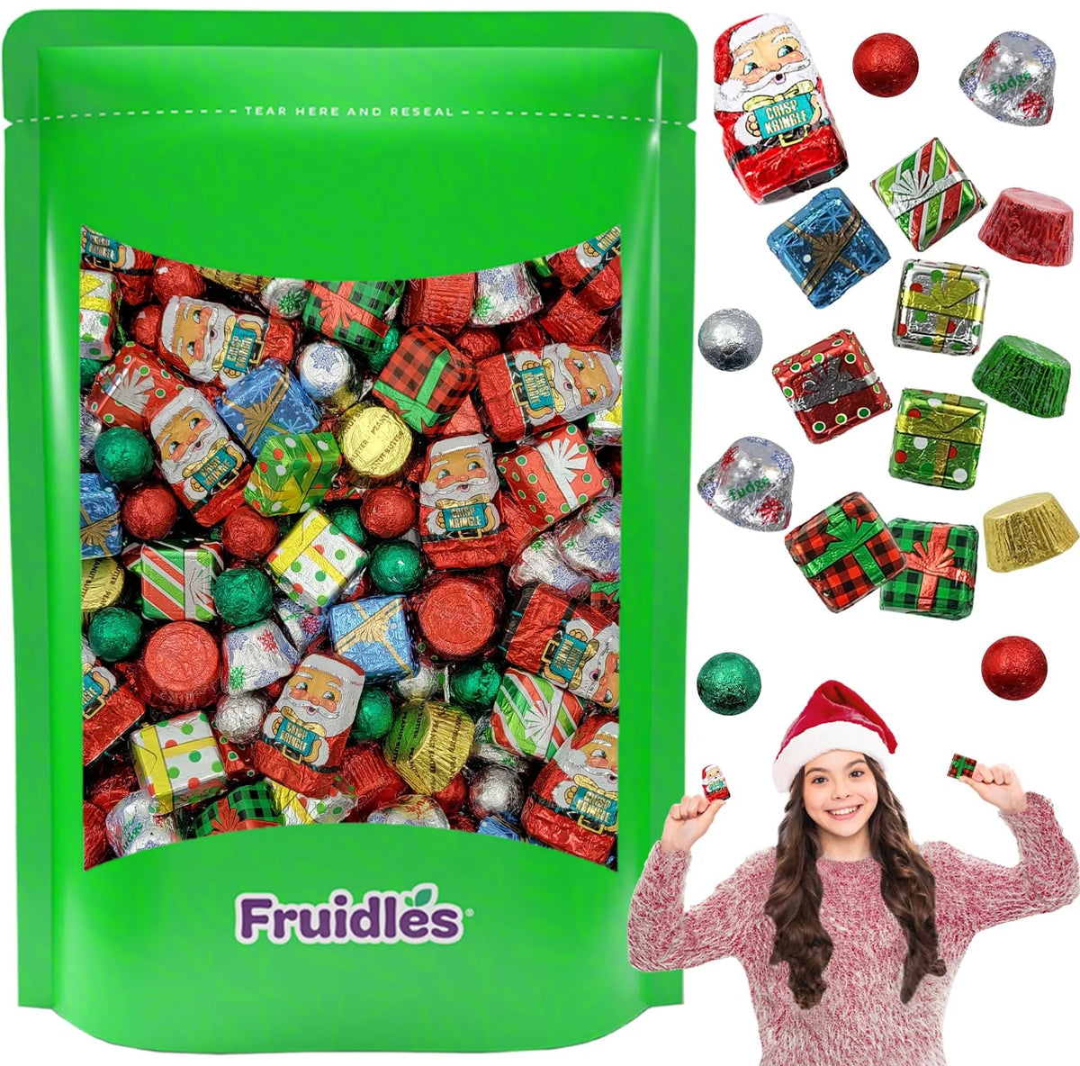 Milk Chocolate Holiday Variety Pack Individually Wrapped 1 Pound L94688