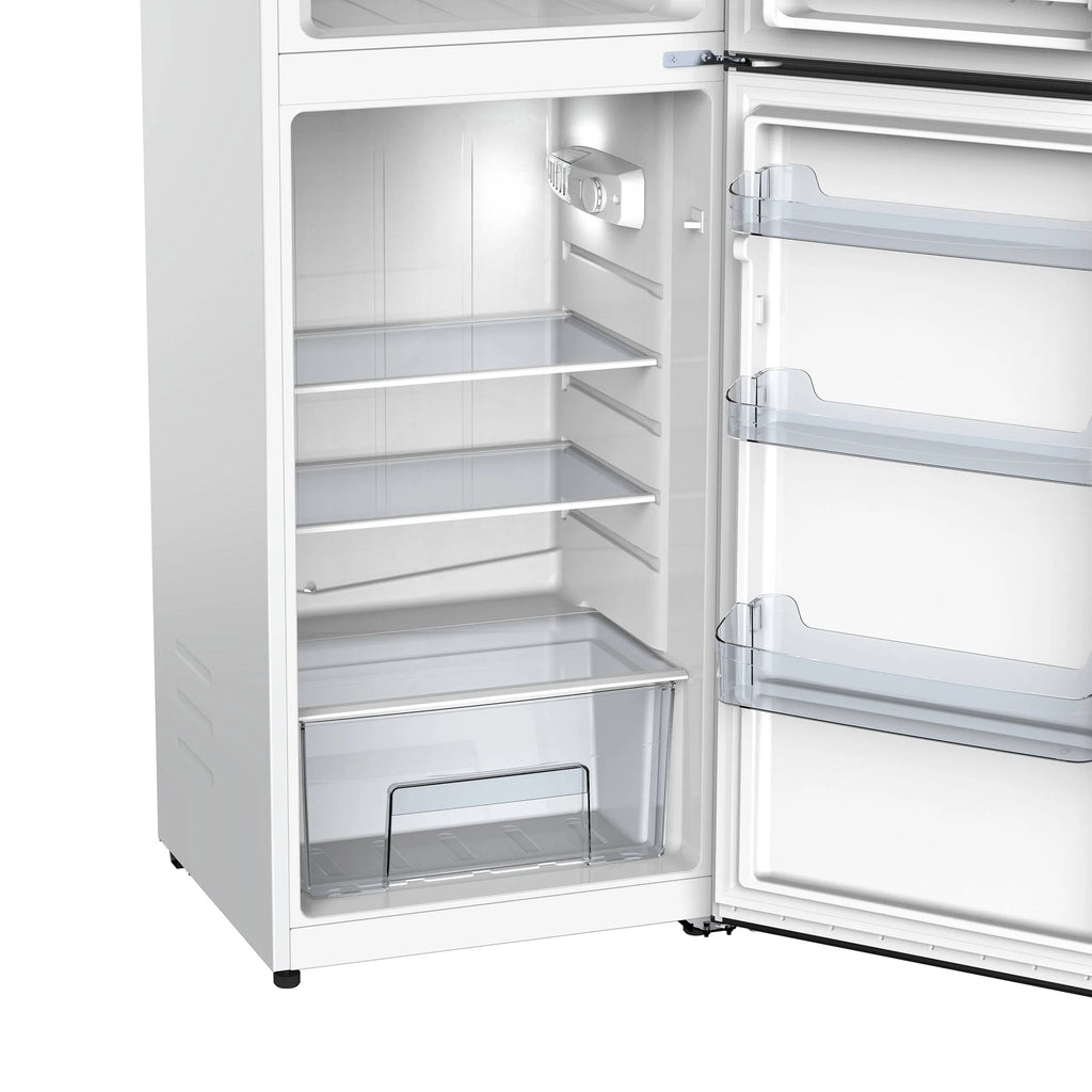 White 7.6 Cu Ft Retro Top Mount Refrigerator W5311