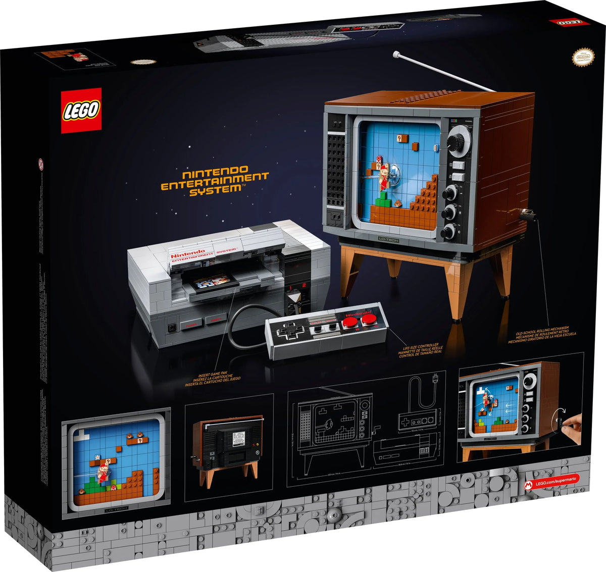 LEGO Super Mario Nintendo Entertainment System Building Set K818582