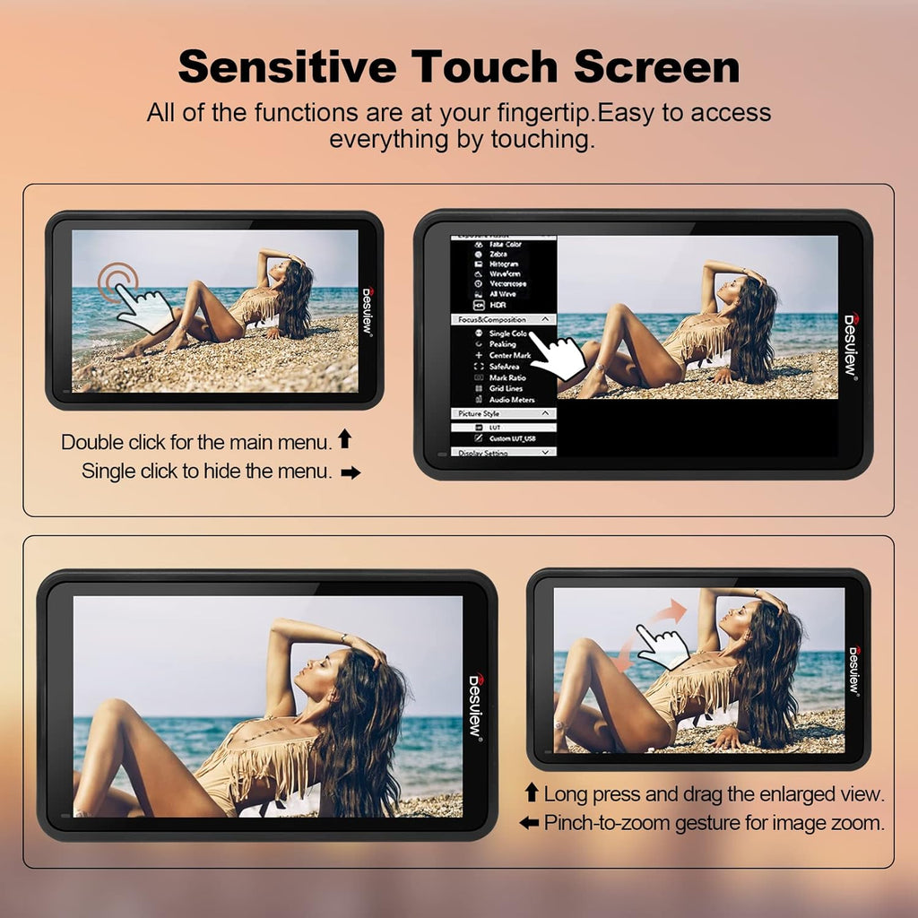 5.5 inch Touch Screen Camera Field Monitor R2481