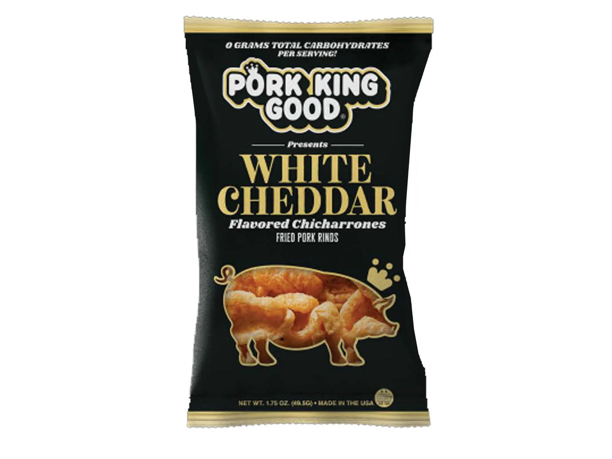 White Cheddar Pork Rinds 12-Pack 1.75 oz F5058