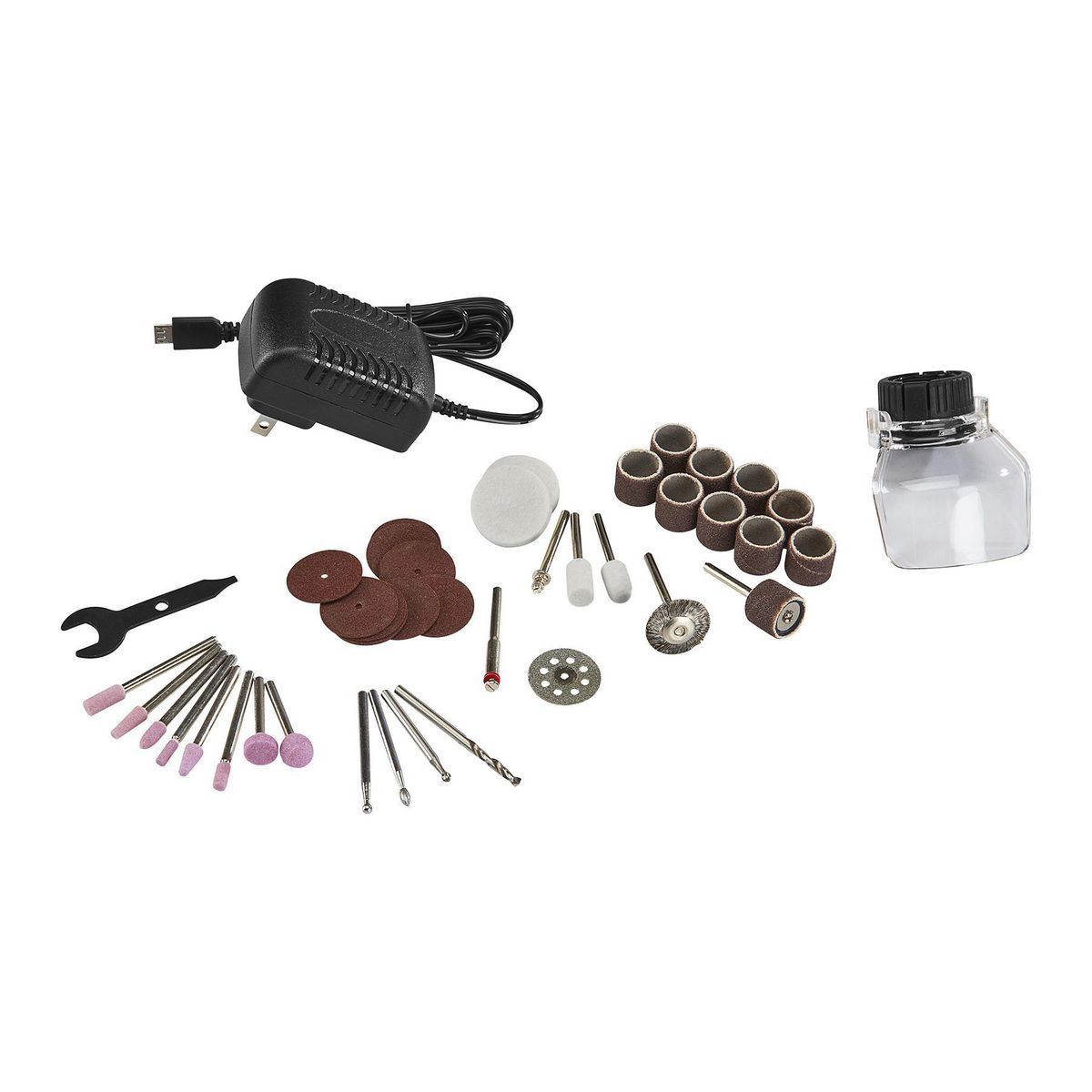 8V Cordless Variable Speed Rotary Tool Kit, 40 Piece W132