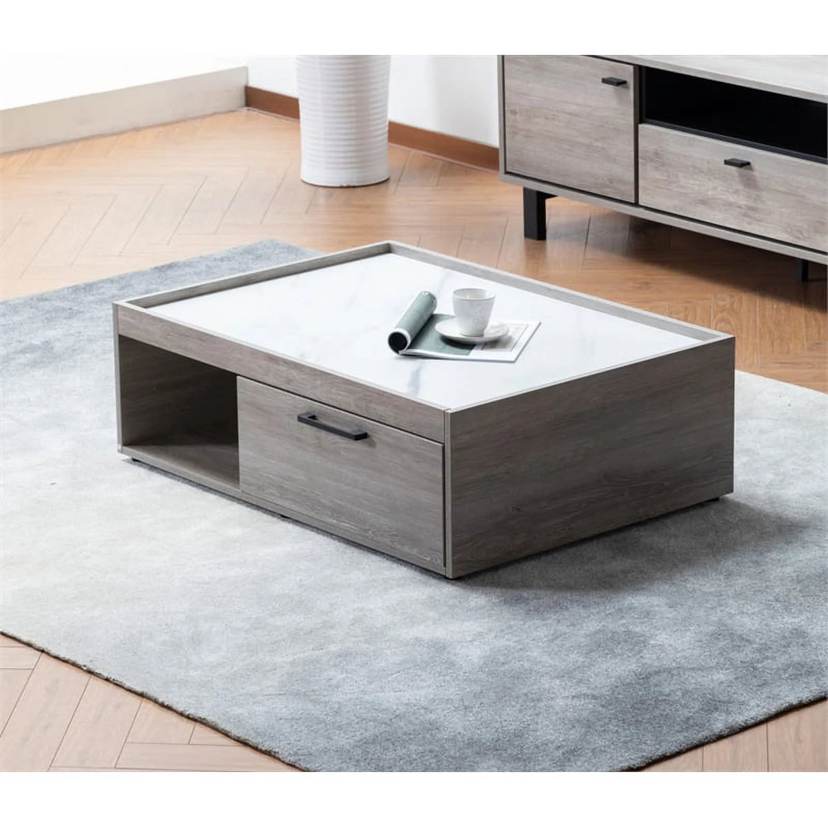 2-Piece Sleeper Sofa and Coffee Table Set B927