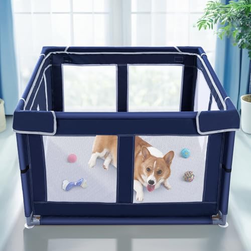 42 inch Pet Playpen with Zipper Door C6190