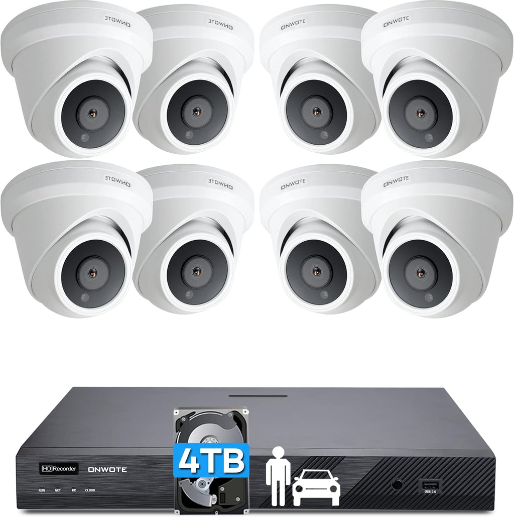4K 16 Channel PoE IP Security Camera System 4TB R1312