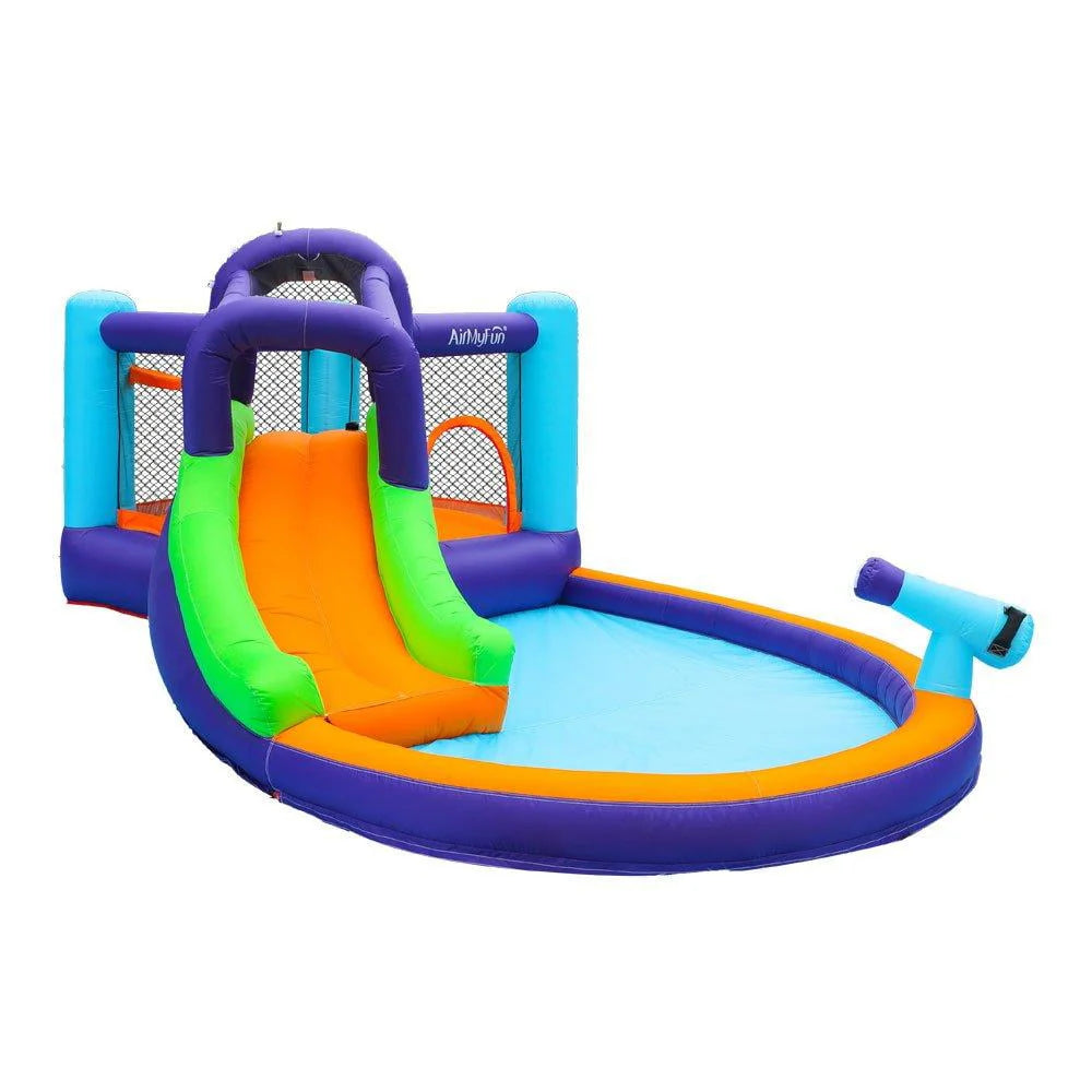 Float Castle Water Park with Water Cannon T224