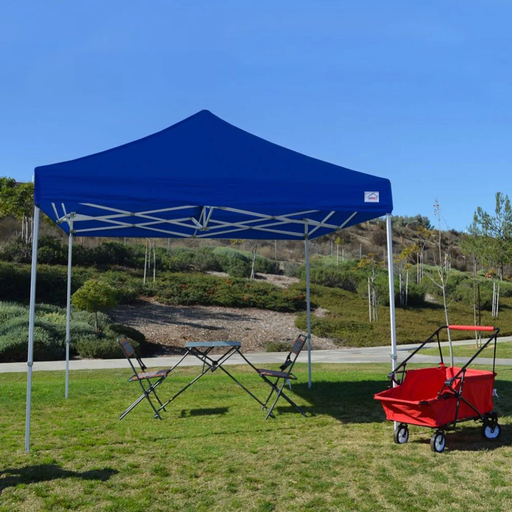 10 x 10 Pop Up Canopy Tent with Roller Bag, Royal Blue J25197