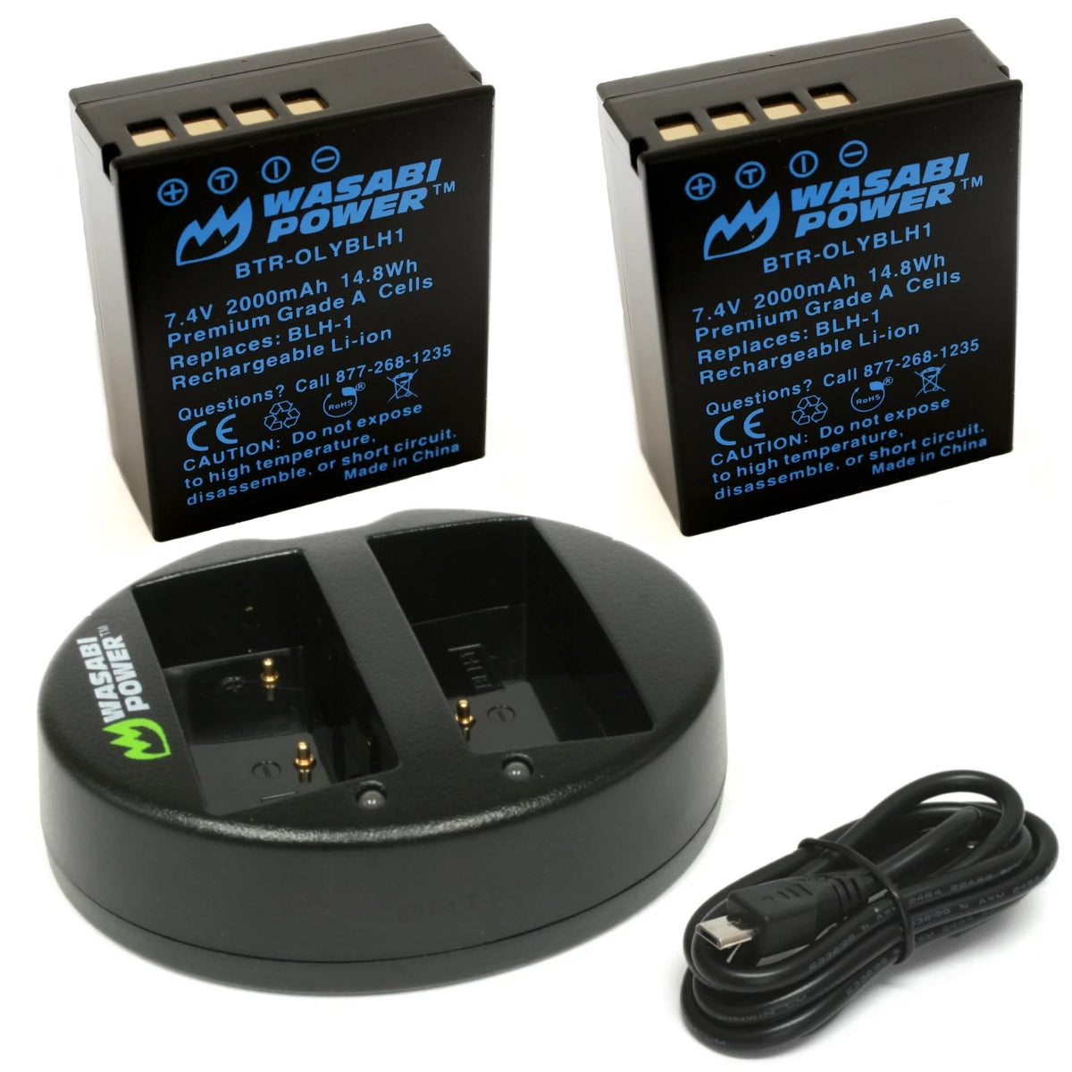 Battery (2-Pack) and Dual Charger G484
