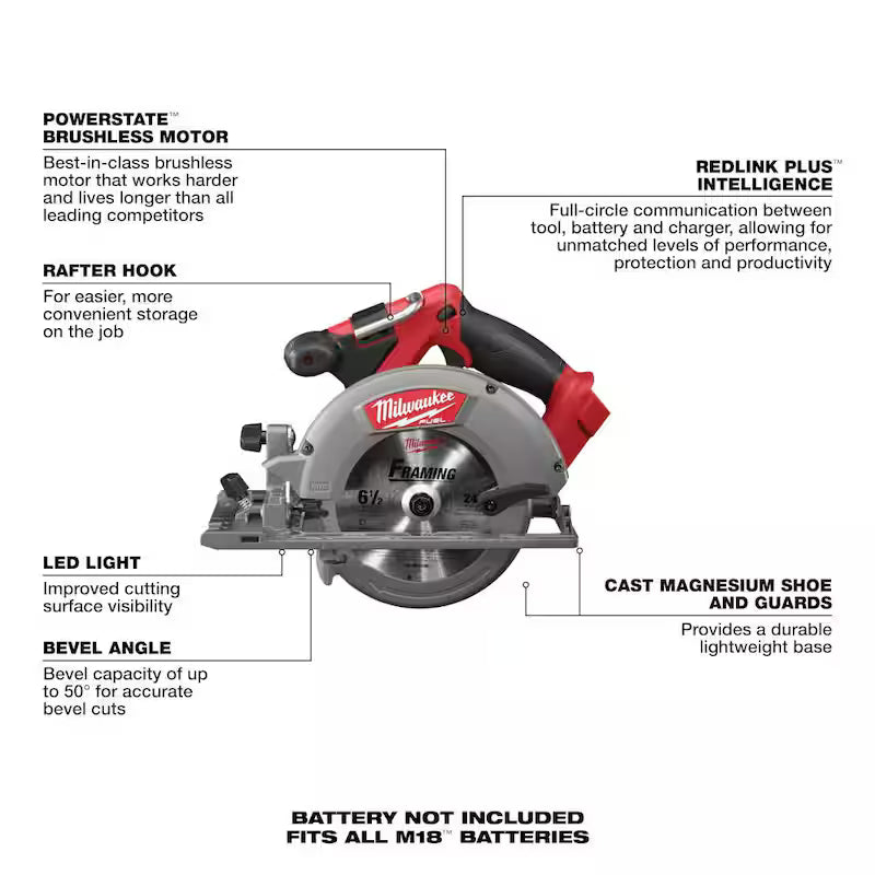 18V Lithium-Ion Brushless Cordless Combo Kit with 5.0 Ah Batteries 7-Tool F50121