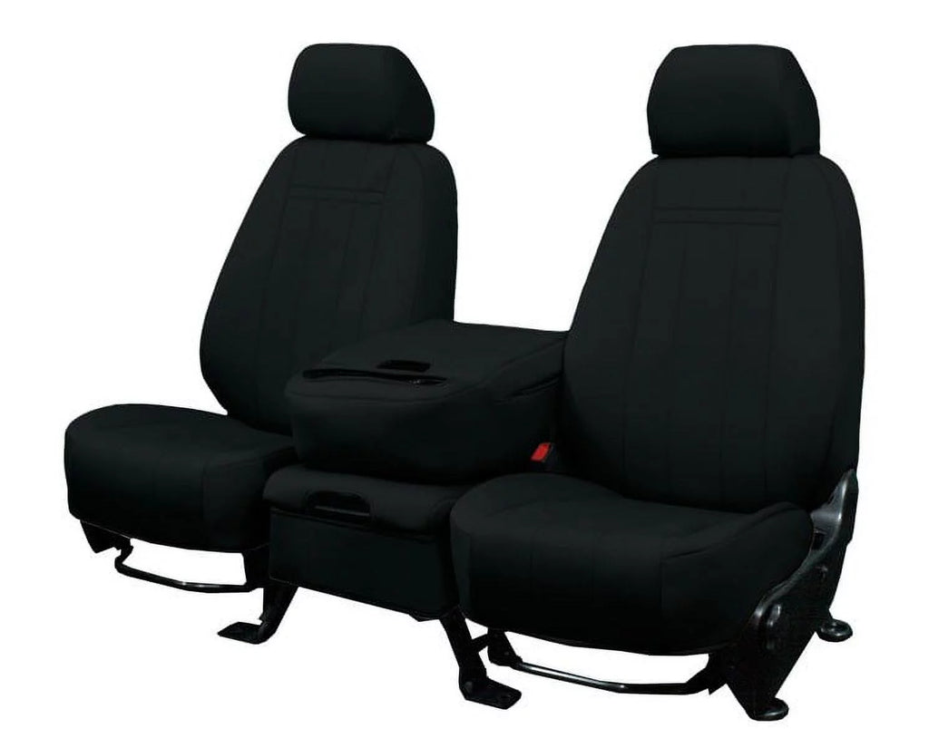 Black NeoSupreme Split Bench Seat Covers Z951
