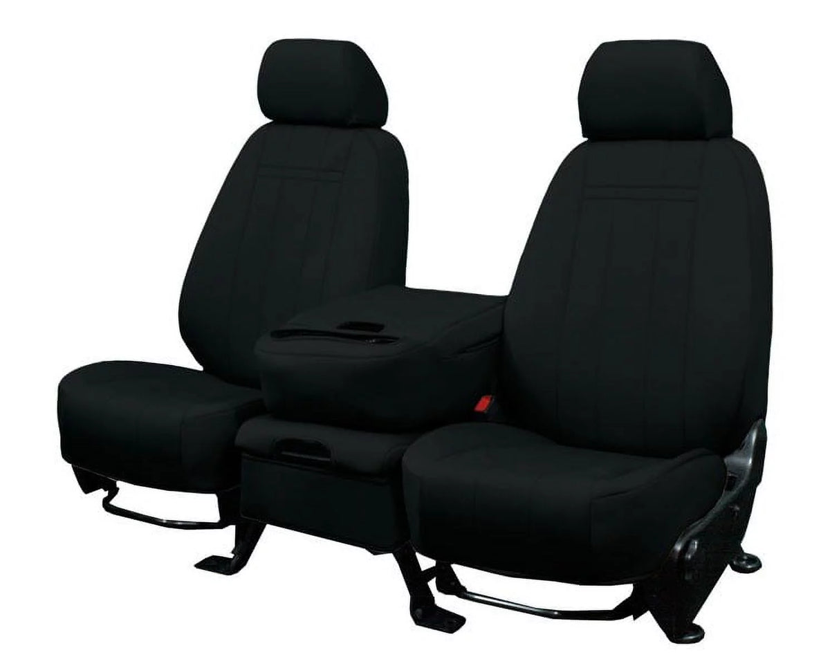 Black NeoSupreme Split Bench Seat Covers Z951