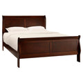 Eastern King Wood Sleigh Bed P838