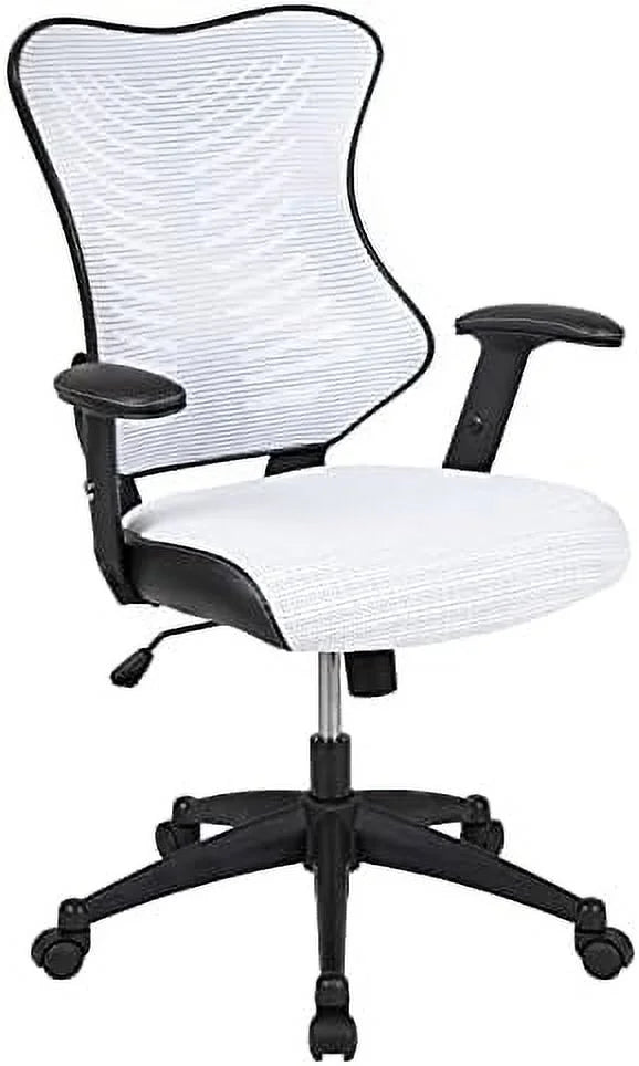 White Mesh Executive Office Chair Y720