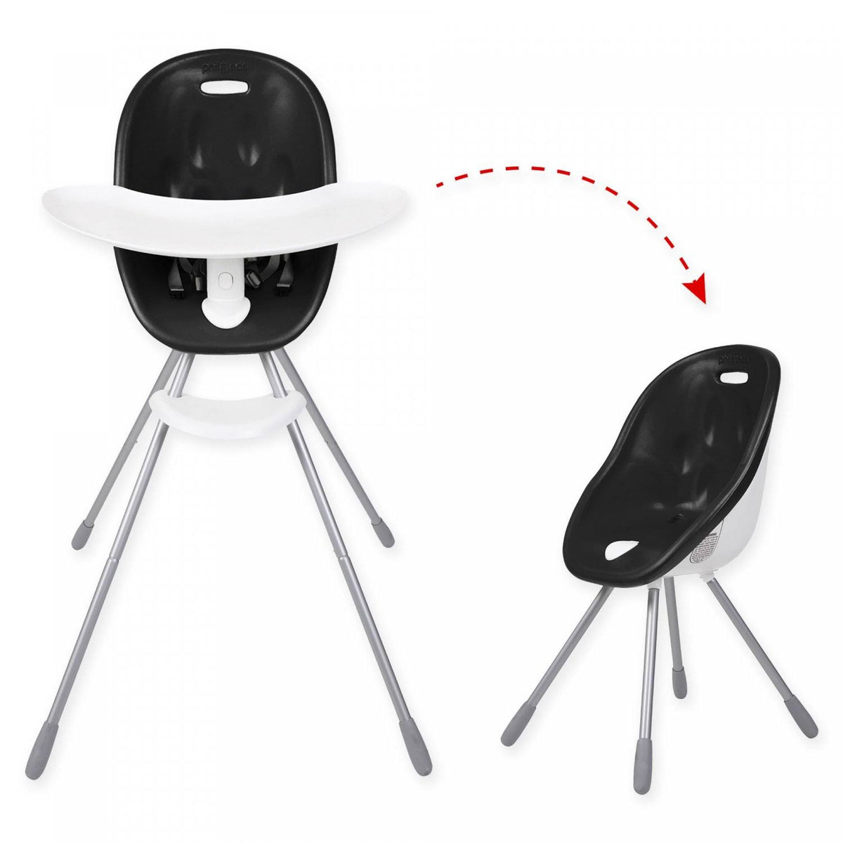 Black High Chair H463236