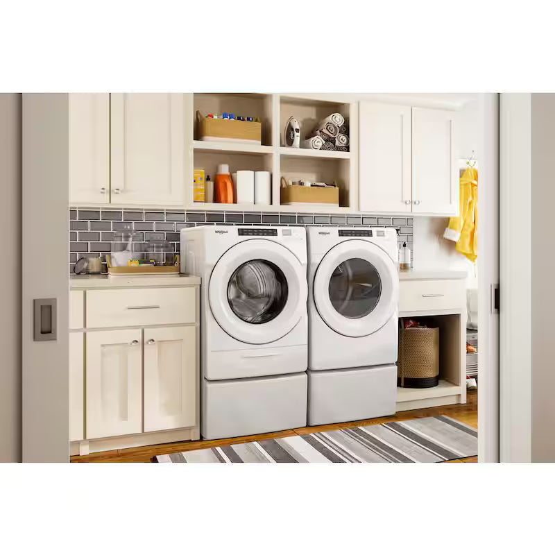 7.4 cu. ft. 240-Volt Electric Vented Dryer in White S72821