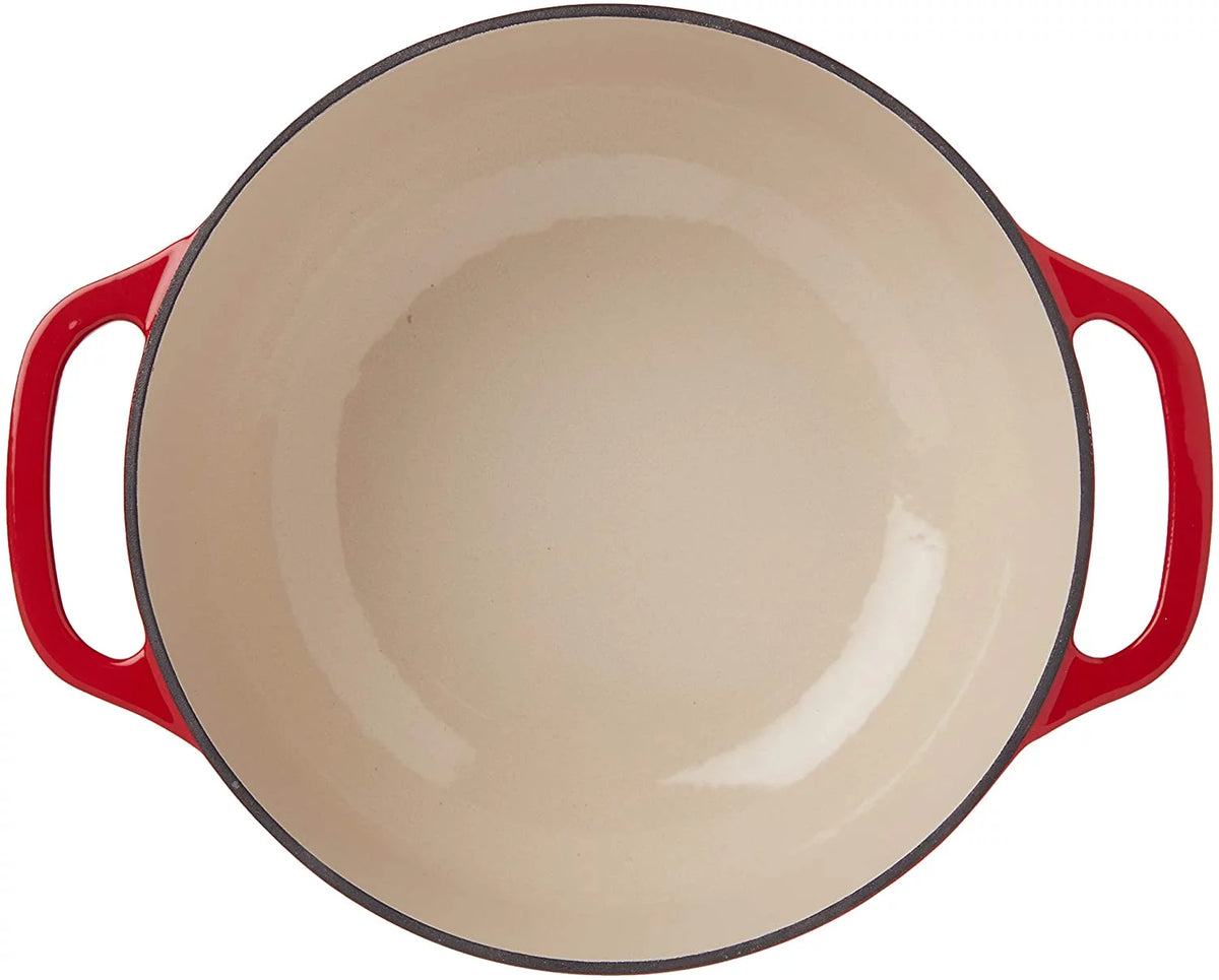 Enameled Cast Iron Dutch Oven 6-Quart Red M607