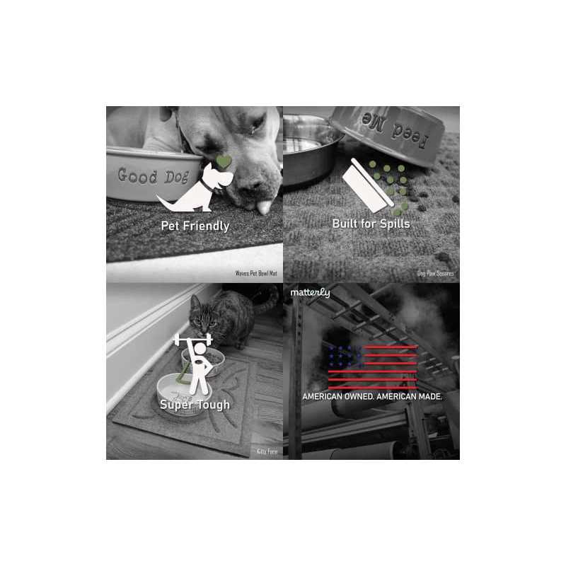 Dog Bowl Pet Feeder Mat N33026
